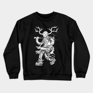 Lumbering Jack White Crewneck Sweatshirt